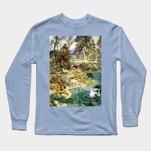 The Little Mermaid - Arthur Rackham Long Sleeve T-Shirt